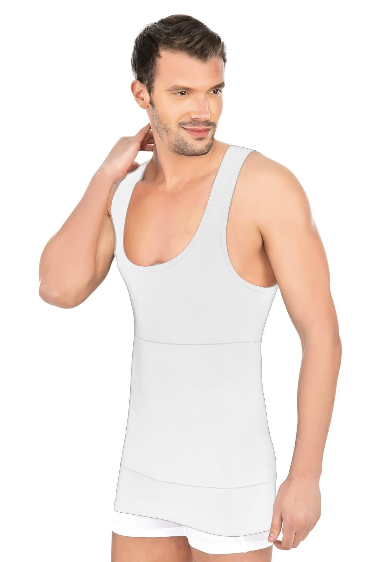 BEYAZ-MI-Emay-1400-Modal-Cotton-Erkek-At-9db9 Desire Closet Beyaz Mi Emay 1400 Modal Cotton Erkek Atlet Korse - Görsel 1