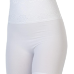 Desire Closet Beyaz Mi Emay 2091 Önü Dantelli Yüksek Bel Boxer Korse