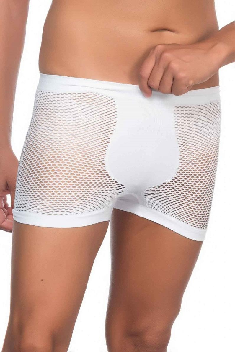 BEYAZ-MI-Emay-2106-Soft-Erkek-Boxer-427e Desire Closet Beyaz Mi Emay 2106 Fileli Soft Erkek Boxer - Görsel 1
