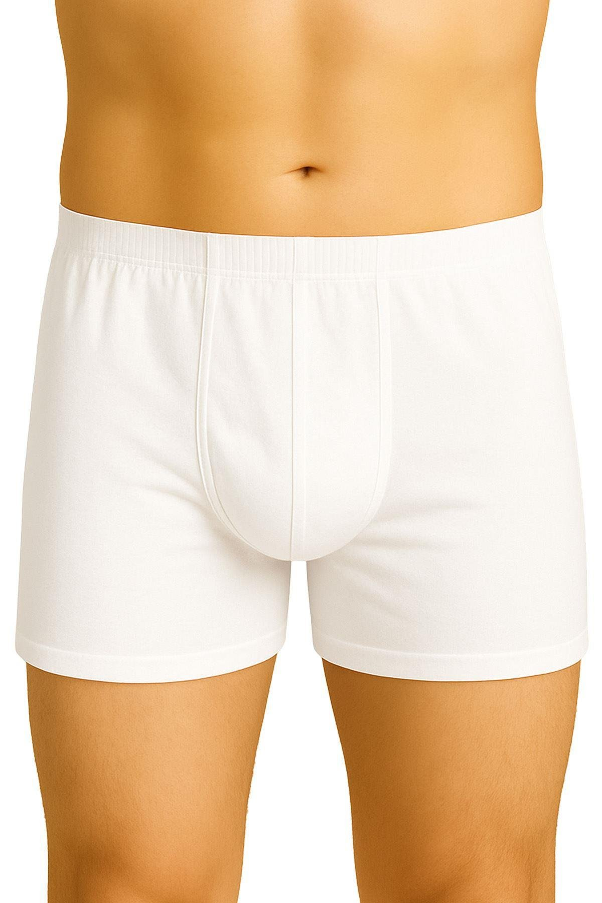 BEYAZ-MI-Emay-6810-Arjantin-Erkek-Boxer-d454 Desire Closet Beyaz Mi Emay 6810 Arjantin Erkek Boxer - Görsel 1