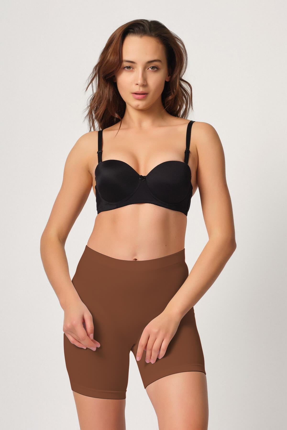 KAHVE-MI-Emay-3003-Soft-Pacali-Boxer-10b0 Desire Closet Kahve Mi Emay 3003 Soft Paçalı Boxer - Görsel 1