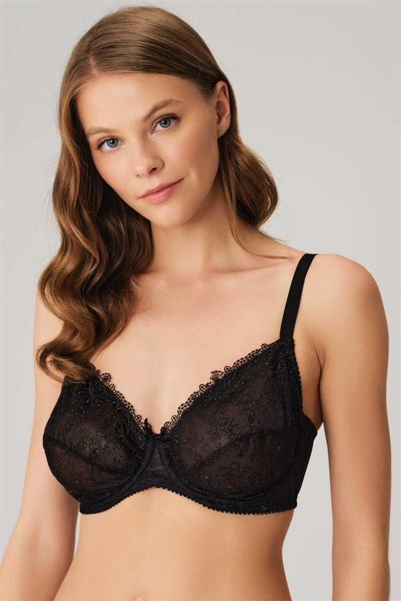 Kadin-Balenli-Desteksiz-Dolgusuz-Toparla-cb17 Desire Closet Balenli Desteksiz Dolgusuz Toparlayıcı Dantelli Küçültücü Sütyen - Görsel 1