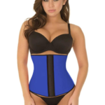 Desire Closet Mavi Mi 9161 Terletici Agraflı Bel Korse