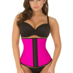 Desire Closet Pembe Mi 9161 Terletici Agraflı Bel Korse