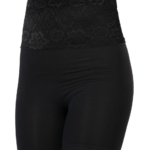 Desire Closet Siyah Mi Emay 2091 Önü Dantelli Yüksek Bel Boxer Korse