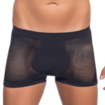 Desire Closet Siyah Mi Emay 2106 Fileli Soft Erkek Boxer