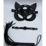 Siyah Maske Ağız Topu,3'Lü Set