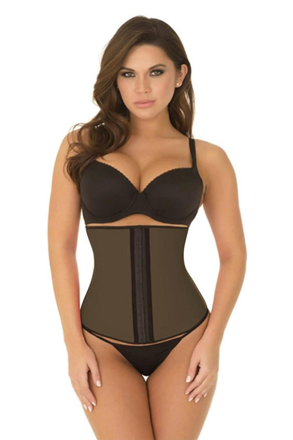 TEN-MI-9161-Agrafli-Bel-Korse-ce83 Desire Closet Ten Mi 9161 Terletici Agraflı Bel Korse - Görsel 1