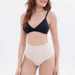 Desire Closet Ten Mi Emay 2704 Lazer Kesim Yüksek Bel Hayalet Külot