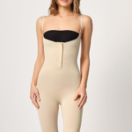 Desire Closet Ten Mi Emay 2093 Ön Agraflı Göğsü Açık Paçalı Boy Korse
