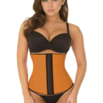 Desire Closet Turuncu Mi 9161 Terletici Agraflı Bel Korse