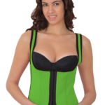 Desire Closet Yeşil Mi 9173 Terletici Agraflı Göğsü Açık Atlet Korse
