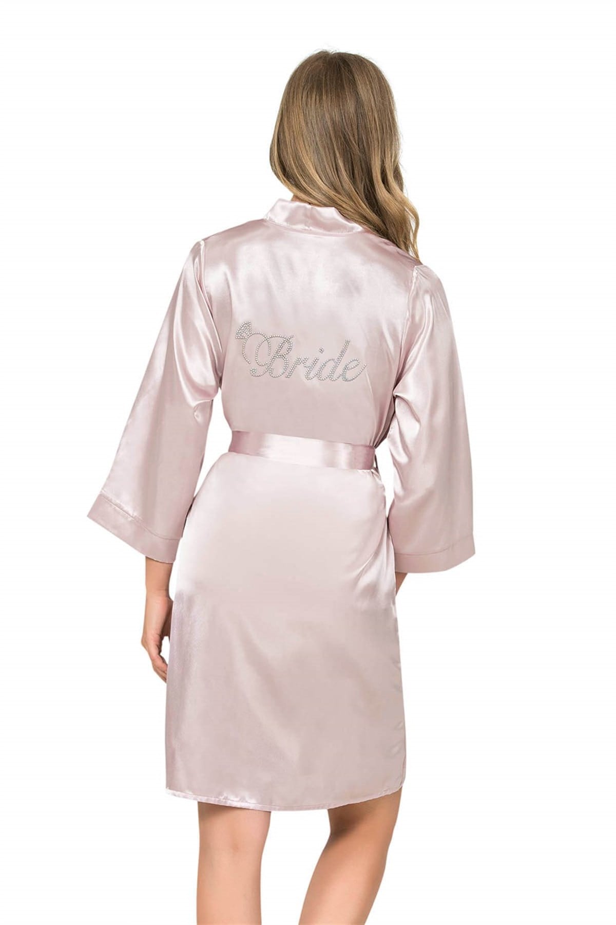 ahu-pudra-kisa-saten-bride-sabahlik-b2c7 Pudra Kısa Saten Bride Sabahlık - Görsel 1