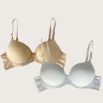 Desire Closet Ten-Beyaz 2'Li Mikro Kumaş Push Up Dolgulu Balenli Günlük Destekli Sütyen